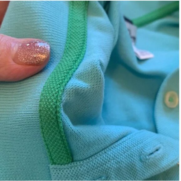 Lilly Pulitzer Golf Outdoor Long Sleeve Waffle Knit Midweight Cotton Spandex M - Picture 6 of 6